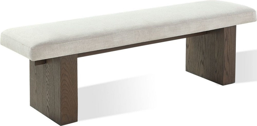 Modus Furniture - Oakland Bench in Brunette - FQBM65 view 1