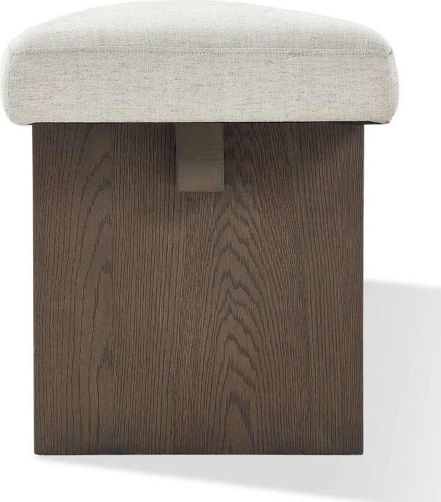 Modus Furniture - Oakland Bench in Brunette - FQBM65 view 3