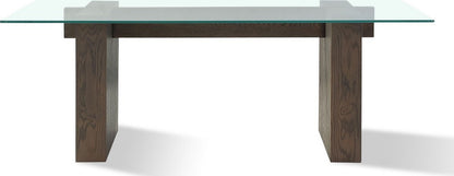 Modus Furniture - Oakland Glass Table in Brunette - FQBM60 view 2
