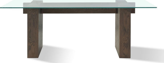 Modus Furniture - Oakland Glass Table in Brunette - FQBM60 view 2