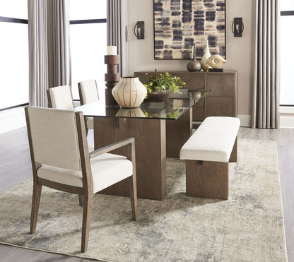 Modus Furniture - Oakland Three-Drawer Sideboard in Brunette - FQBM73 view 7