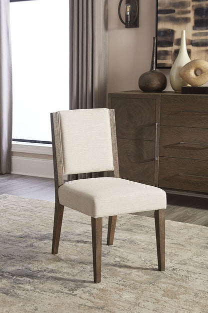 Modus Furniture - Oakland Upholstered Side Chair in Brunette Set of 2 - FQBM63B_2 view 6