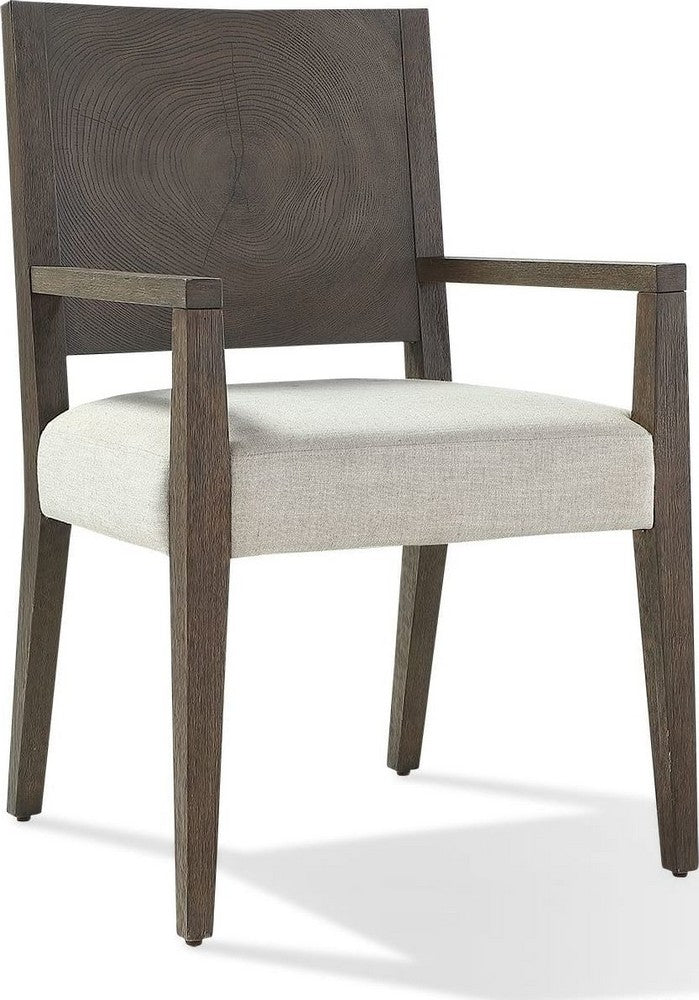 Modus Furniture - Oakland Wood Arm Chair in Brunette - FQBM64_1 view 1
