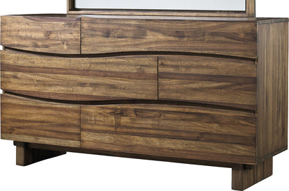 Modus Furniture - Ocean Six Drawer Solid Wood Dresser in Natural Sengon (2024) - 8C7982A view 1