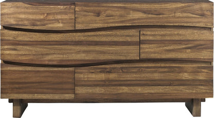 Modus Furniture - Ocean Six Drawer Solid Wood Dresser in Natural Sengon (2024) - 8C7982A view 2