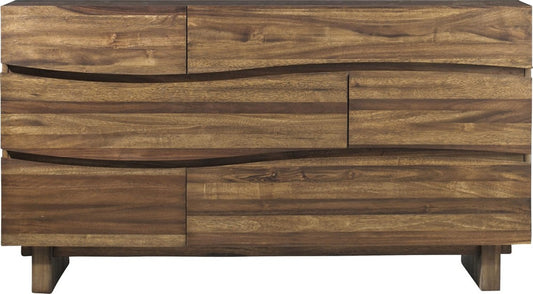 Modus Furniture - Ocean Six Drawer Solid Wood Dresser in Natural Sengon (2024) - 8C7982A view 2