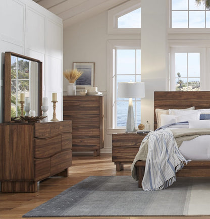 Modus Furniture - Ocean Six Drawer Solid Wood Dresser in Natural Sengon (2024) - 8C7982A view 5