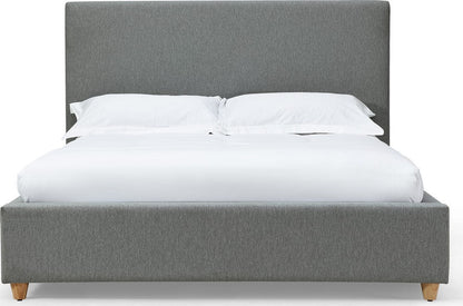 Modus Furniture - Olivia King-Size Upholstered Platform Bed in Pewter (2026) - KKJPJ7 view 1