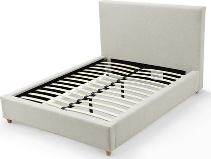 Modus Furniture - Olivia Upholstered California King-size Bed in Ivory - KKJMH6 view 4