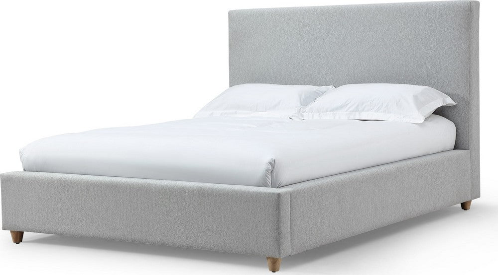 Modus Furniture - Olivia Upholstered King-size Bed in Linen - KKJNH7 view 1
