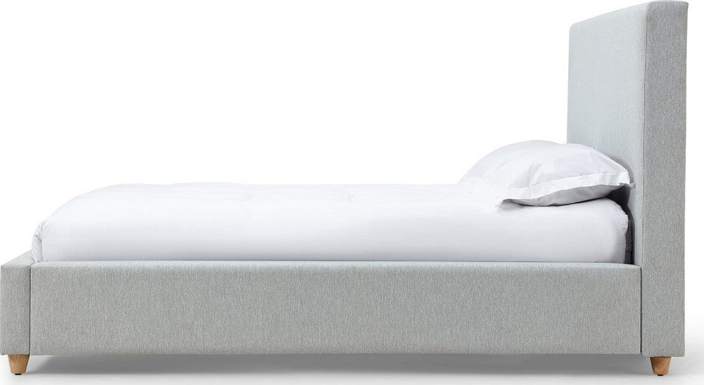 Modus Furniture - Olivia Upholstered King-size Bed in Linen - KKJNH7 view 3