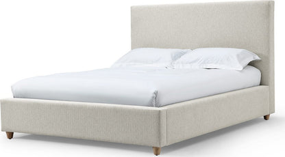 Modus Furniture - Olivia Upholstered Queen-size Bed in Ivory - KKJMH5 view 1