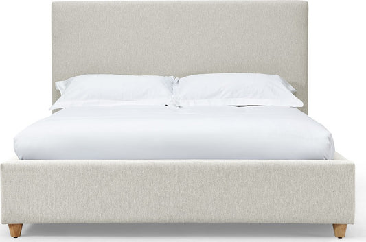 Modus Furniture - Olivia Upholstered Queen-size Bed in Ivory - KKJMH5 view 2