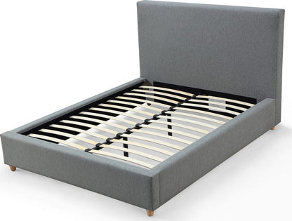 Modus Furniture - Olivia Upholstered Queen-size Bed in Pewter - KKJPH5 view 4