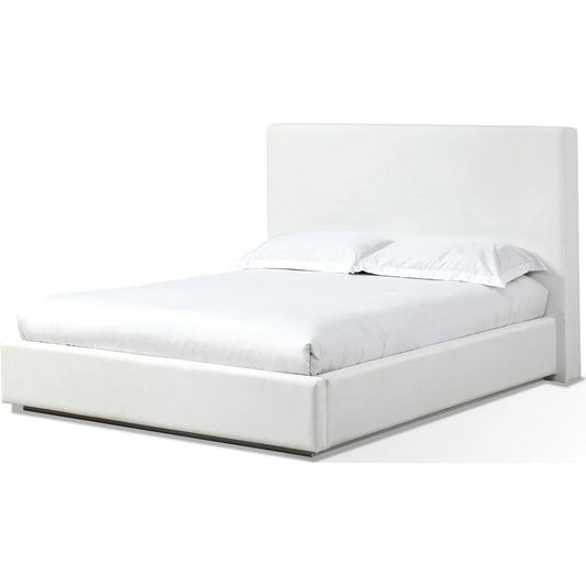 Modus Furniture - One California King-size Upholstered Footboard Storage Bed in Pearl - JVHKJ6 view 1