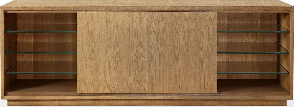 Modus Furniture - One Coastal Modern 74 inch TV Console in Bisque - JVLH262 view 1