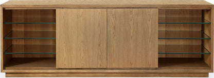 Modus Furniture - One Coastal Modern 74 inch TV Console in Bisque - JVLH262 view 1