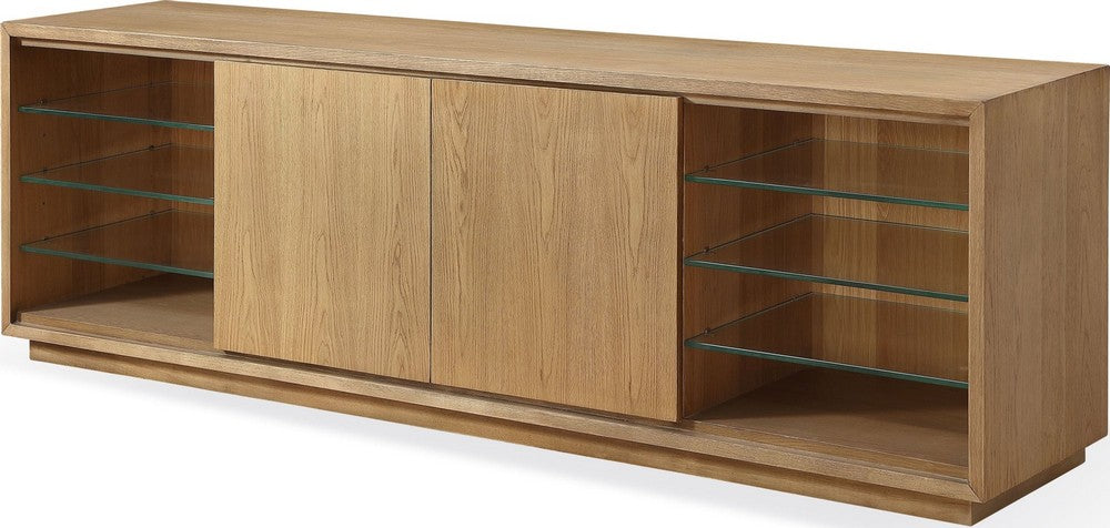 Modus Furniture - One Coastal Modern 84 inch TV Console in Bisque - JVLH262L view 1