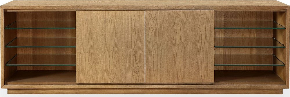 Modus Furniture - One Coastal Modern 84 inch TV Console in Bisque - JVLH262L view 2