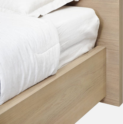Modus Furniture - One Coastal Modern Full-size Platform Bed in Bisque - JVLHH4 view 4