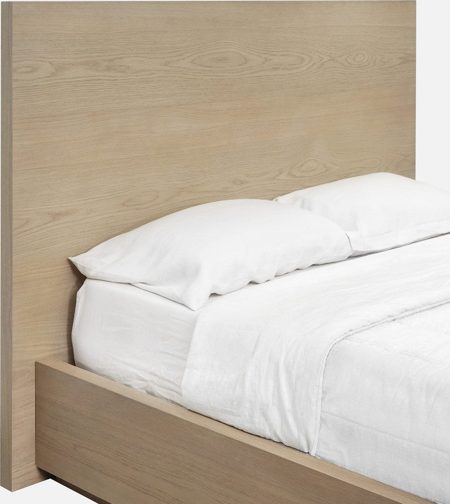 Modus Furniture - One Coastal Modern Queen-size Platform Bed in Bisque - JVLHH5 view 3