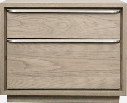 Modus Furniture - One Coastal Modern Two Drawer USB-Charging Nightstand in Bisque - JVLH81 view 2