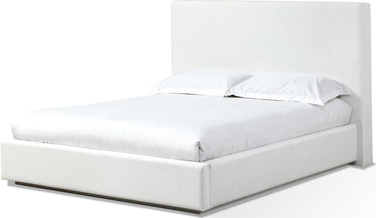 Modus Furniture - One Full-size Upholstered Footboard Storage Bed in Pearl (2026) - JVHKM4 view 1