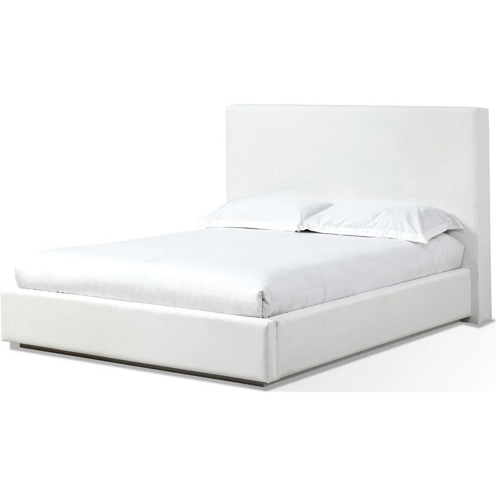 Modus Furniture - One King-size Upholstered Footboard Storage Bed in Pearl - JVHKJ7 view 1