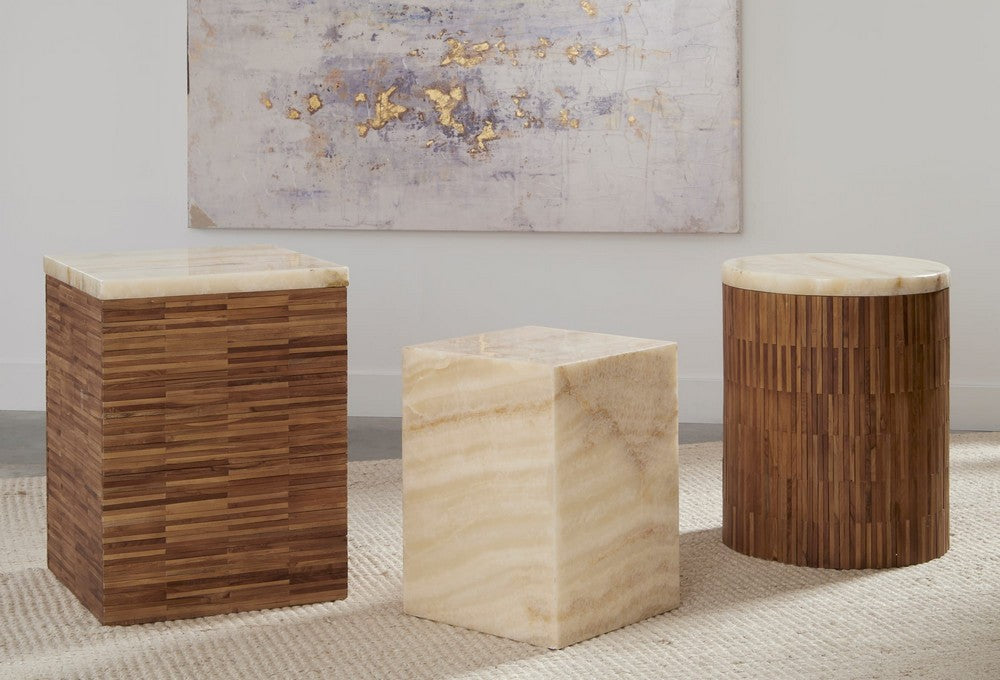 Modus Furniture - One Square Onyx End Table - JVHV22O view 3