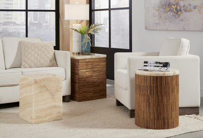 Modus Furniture - One Square Onyx End Table - JVHV22O view 4