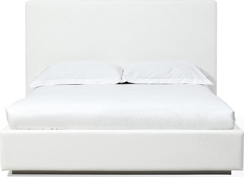 Modus Furniture - One Upholstered Queen-size Platform Bed in Pearl - JVHKH5 view 2