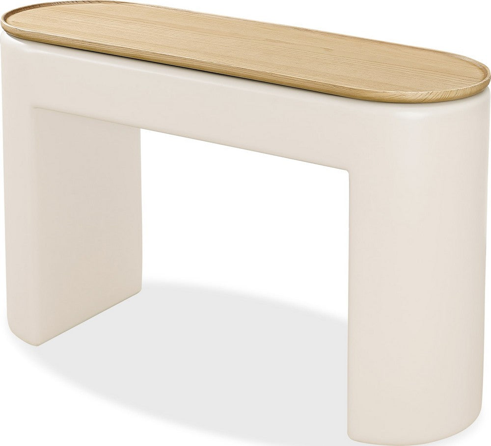 Modus Furniture - Oskar Lift Top Console Table in Barley - QVUG23 view 1