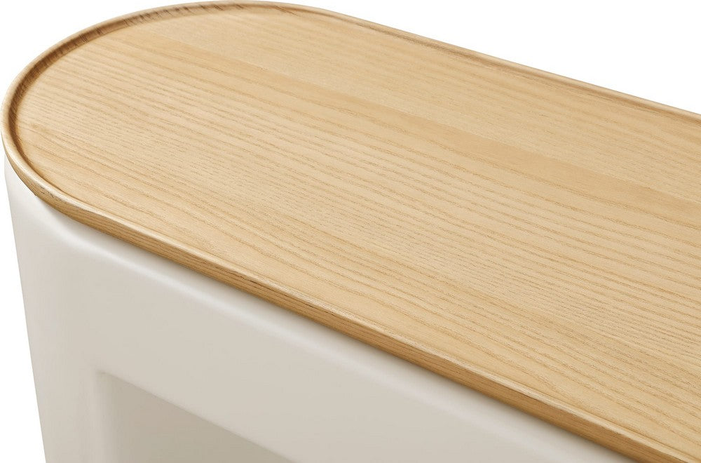 Modus Furniture - Oskar Lift Top Console Table in Barley - QVUG23 view 3
