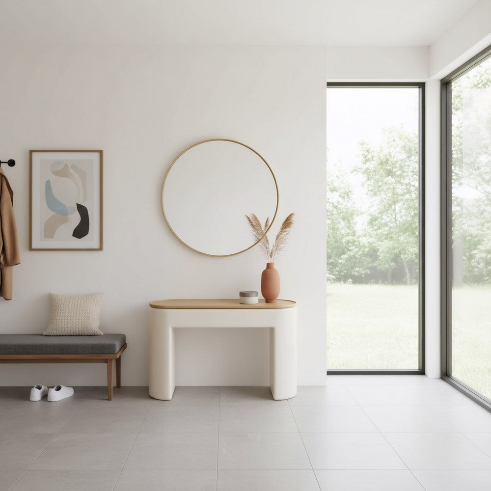 Modus Furniture - Oskar Lift Top Console Table in Barley - QVUG23 view 5