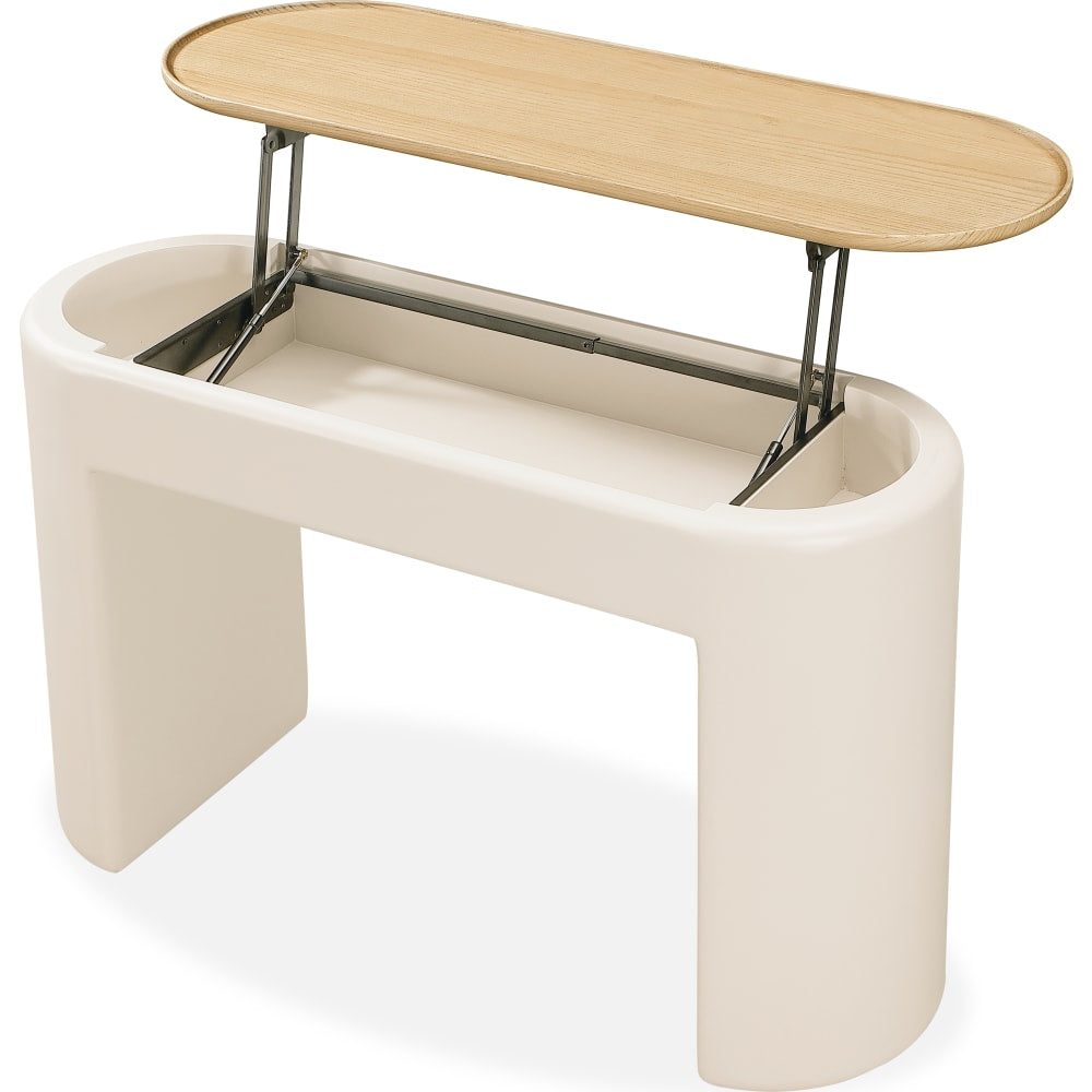 Modus Furniture - Oskar Lift Top Console Table in Barley - QVUG23 view 9