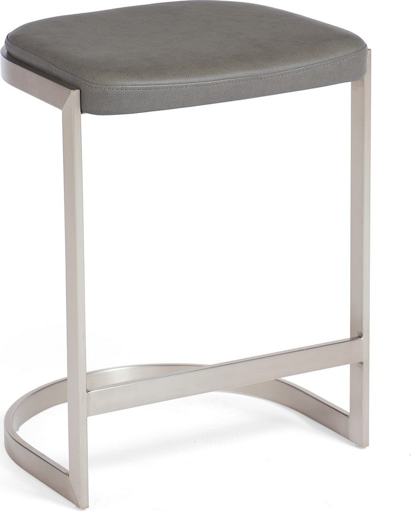 Modus Furniture - Oxford Backless Counter Stool in Davy's Grey Set of 2 - AZU570_2 view 1