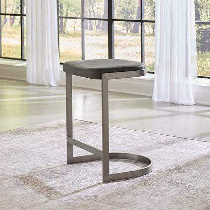 Modus Furniture - Oxford Backless Counter Stool in Davy's Grey Set of 2 - AZU570_2 view 2