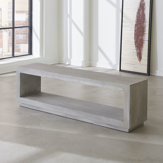Modus Furniture - Oxford Bench in Mineral - AZBX65 view 1