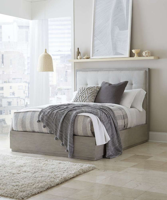 Modus Furniture - Oxford Cal. King Platform Bed in Mineral - AZBXF6 veiw 1