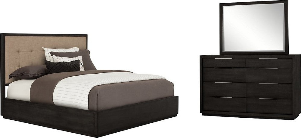 Modus Furniture - Oxford California-King Platform Bed in Dolphin - AZU5F6 view 2