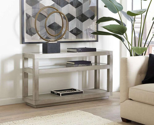 Modus Furniture - Oxford Console Table in Mineral - AZBX23 veiw 1
