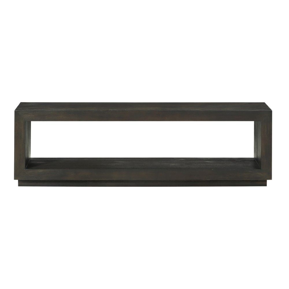 Modus Furniture - Oxford Dining Bench in Basalt Grey - AZU565 veiw 1