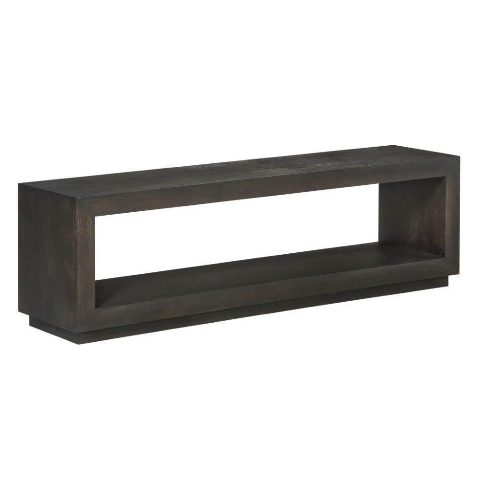 Modus Furniture - Oxford Dining Bench in Basalt Grey - AZU565 veiw 3