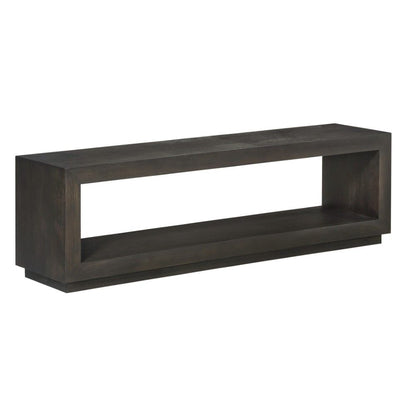 Modus Furniture - Oxford Dining Bench in Basalt Grey - AZU565 veiw 3