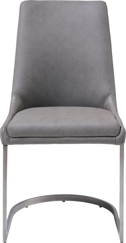 Modus Furniture - Oxford Dining Chair in Basalt Grey - AZU563_1 view 2