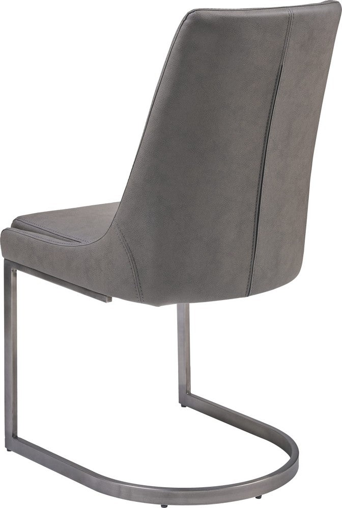 Modus Furniture - Oxford Dining Chair in Basalt Grey Set of 2 - AZU563_2 view 4