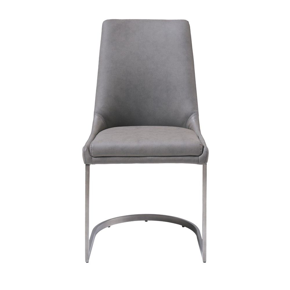 Modus Furniture - Oxford Dining Chair in Basalt Grey (Set of 2) - AZU563 veiw 3
