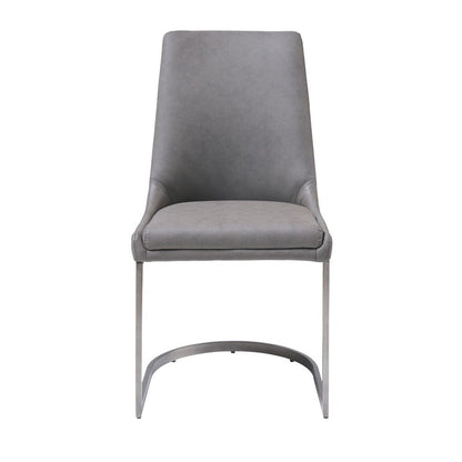 Modus Furniture - Oxford Dining Chair in Basalt Grey (Set of 2) - AZU563 veiw 3