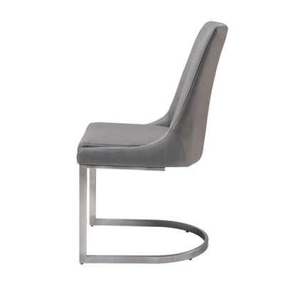 Modus Furniture - Oxford Dining Chair in Basalt Grey (Set of 2) - AZU563 veiw 5