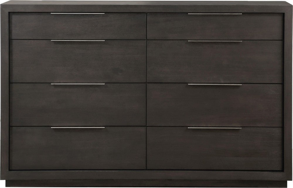 Modus Furniture - Oxford Eight Drawer Dresser in Basalt Grey (2024) - AZU582A view 2